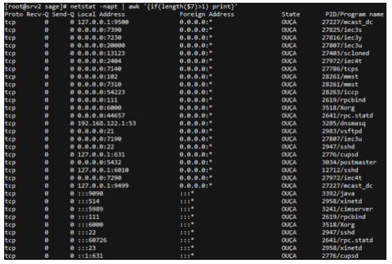 netstat